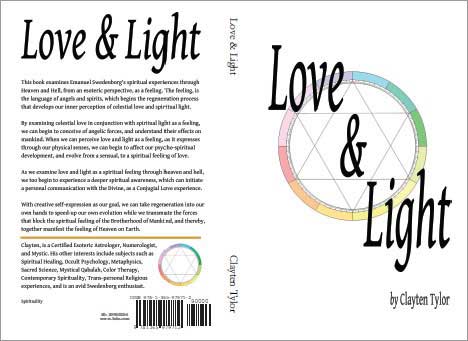 Book Cover- Love & Light, by clayten Tylor