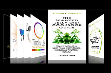 Book- The Seaweed Jelly-Diet Cookbook Guide - High-vibration Diet, Nutrition, Cookery